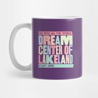 Dream Center of Lakeland Headline Rainbow Mug